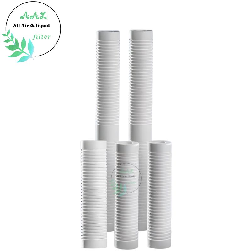 Mini Deep Groove PP Melt Blown Filter Cartridge – High Dirt Holding for Water & Chemical Filtration
