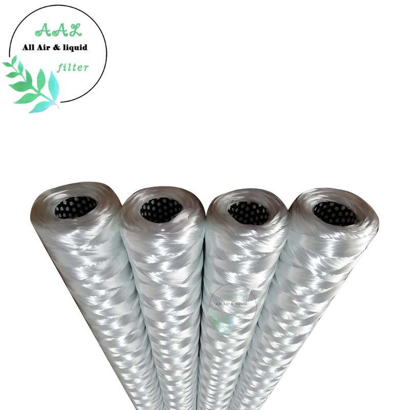 GlassFiber String Wound Filter Cartridge – For Acids, Solvents & Hot Liquids