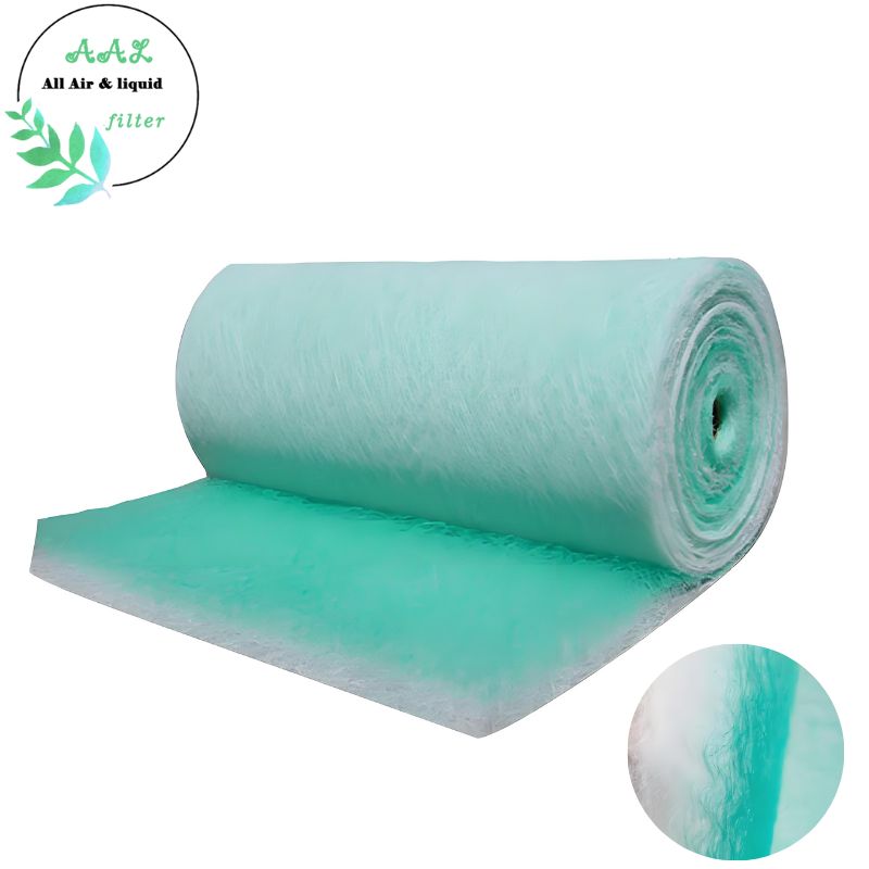 Fiberglass Paint Booth Floor Filter – Paint Stop Media Roll for Overspray