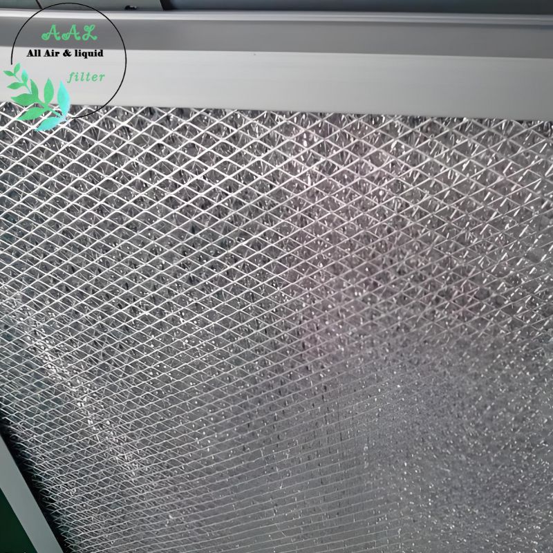 Metal Mesh Washable Air PreFilter – Reuse Aluminum/Stainless Steel Filter for Industrial Ventilation