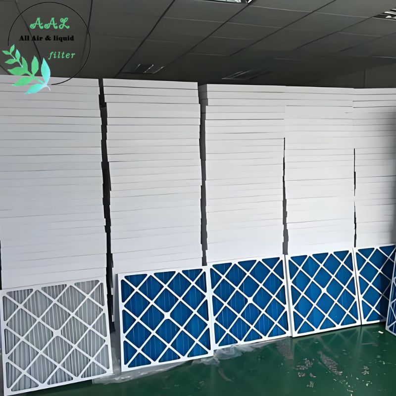 G2 G3 G4 Pleated Pre Air Filter with Cardboard