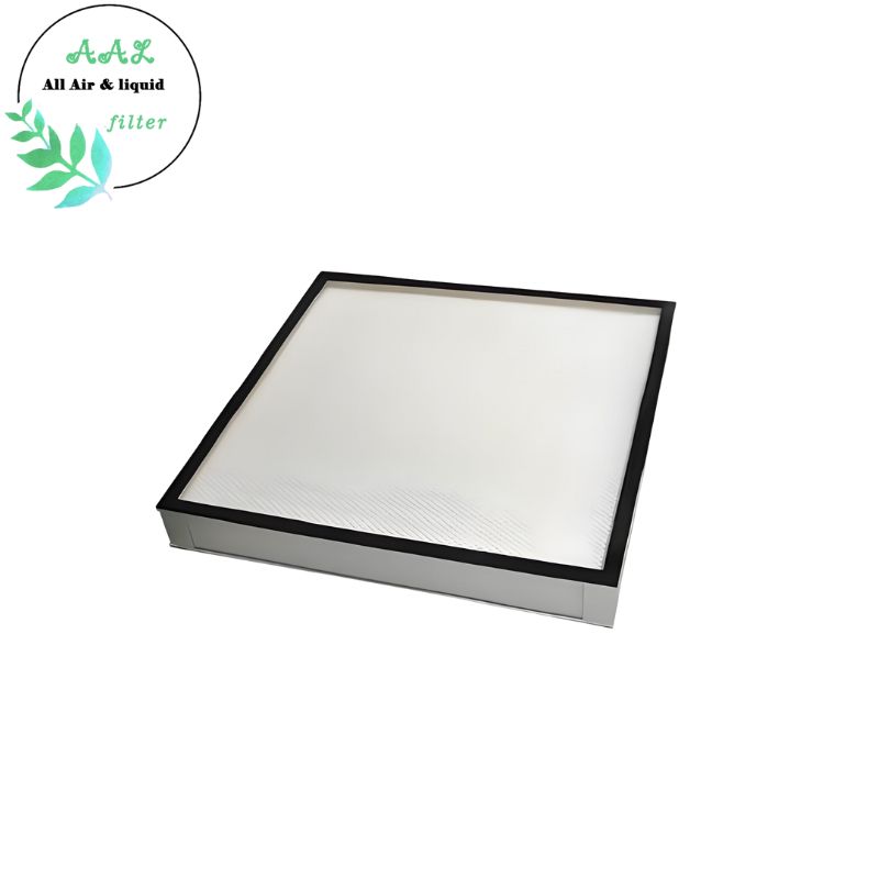F7 F8 F9 Medium Efficiency Box Air Filter Aluminum Frame for HVAC System