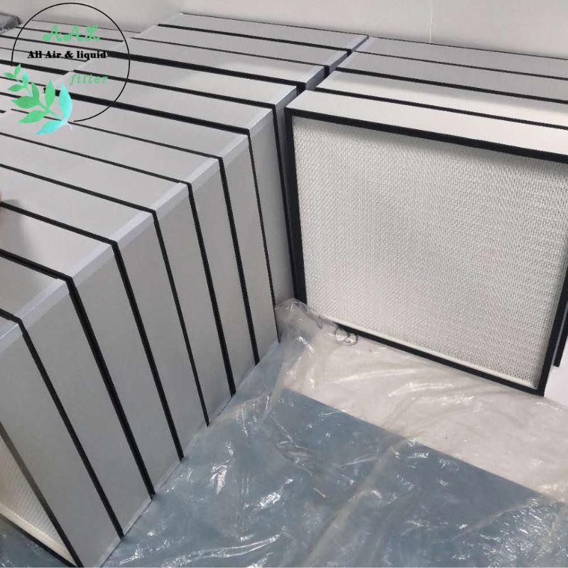 Mini-Pleat HEPA Air Filter / Separatorless High-Efficiency Air Filter