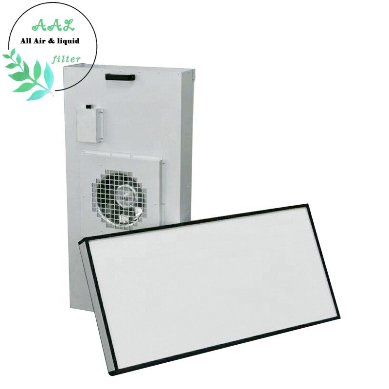 ​​Laminar Flow Hood Fan Filter Unit (FFU) with H14 HEPA Filter Class 100 for Laboratories