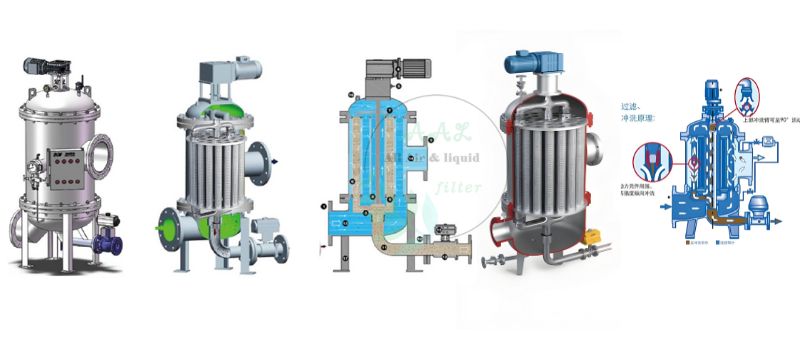 Multi-Cartridge Automatic backwash filters with Rotating Arm Multi-Cartridge Automatic backwash filters with Rotating Arm