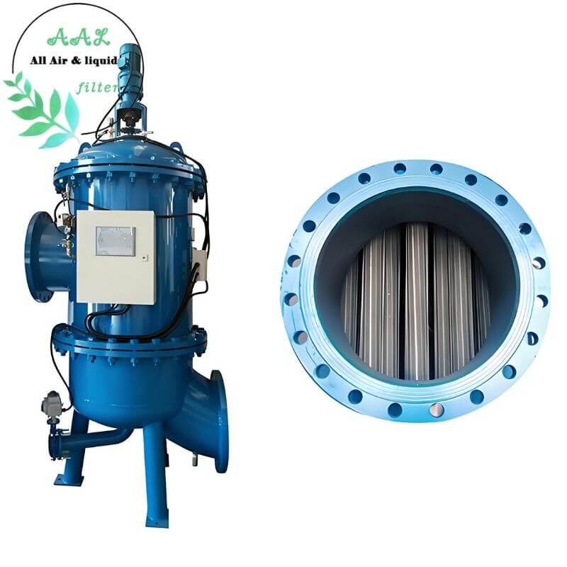 Multi-Cartridge Automatic backwash filters with Rotating Arm