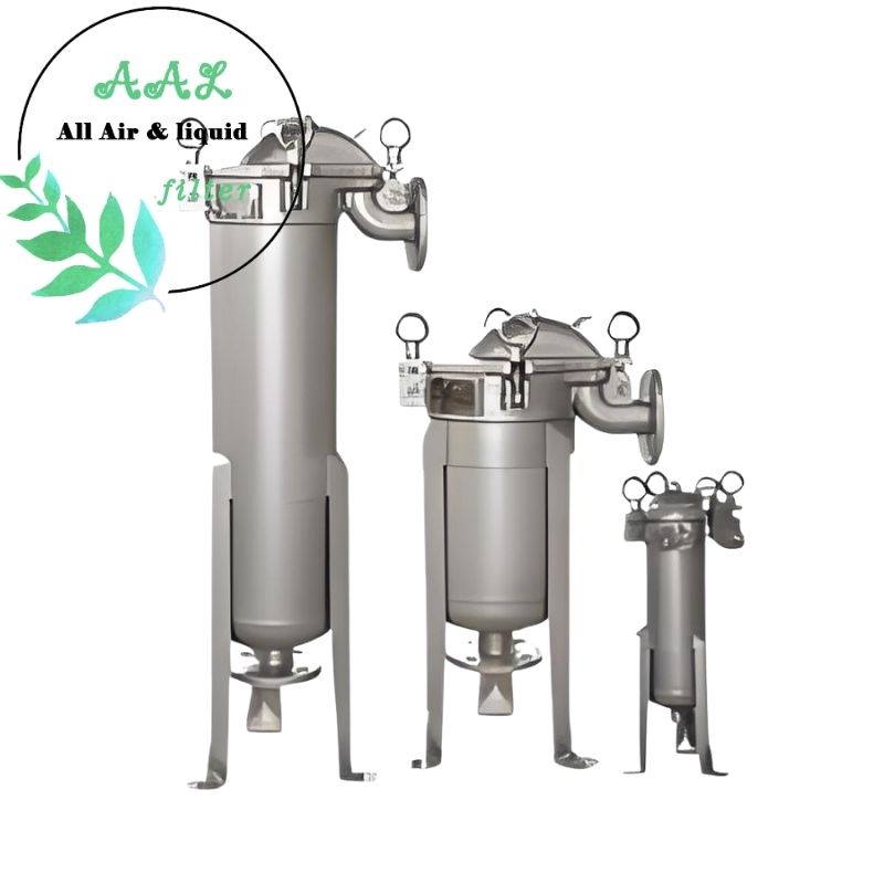 Bag Filter Housing – Top-Inlet Stainless Steel for Industrial Water Filtration