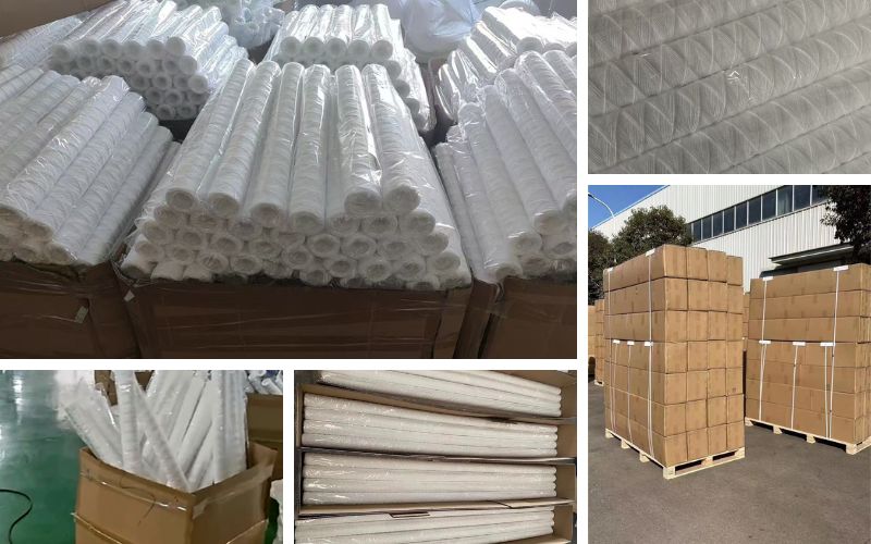 50"/70" PP String Wound Water Filter Cartridge – For RO Pre-Filtration in Seawater Desalination