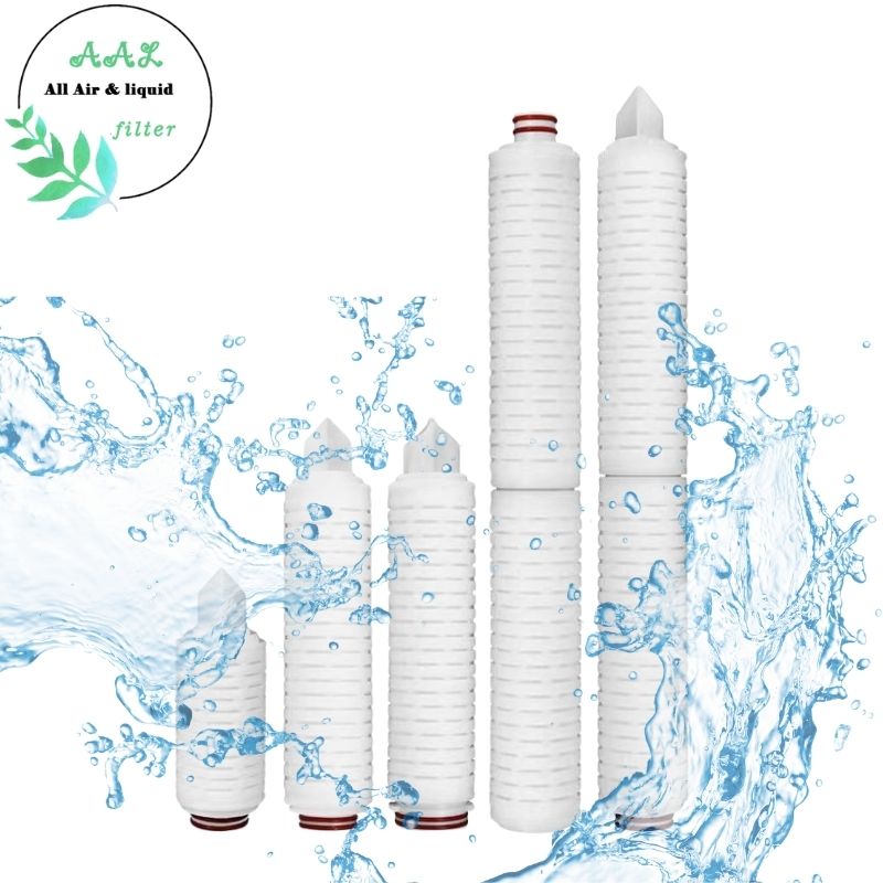 10 µm PP Pleated Membrane Filter – Surface Filtration for Industrial liquid