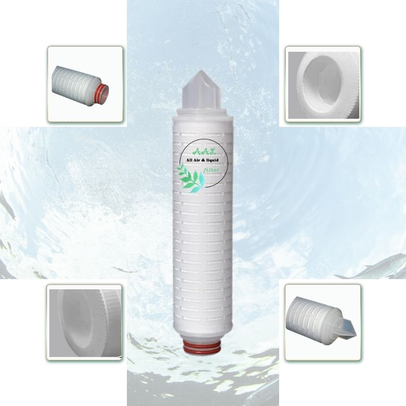 10 µm PP Pleated Membrane Filter – Surface Filtration for Industrial liquid