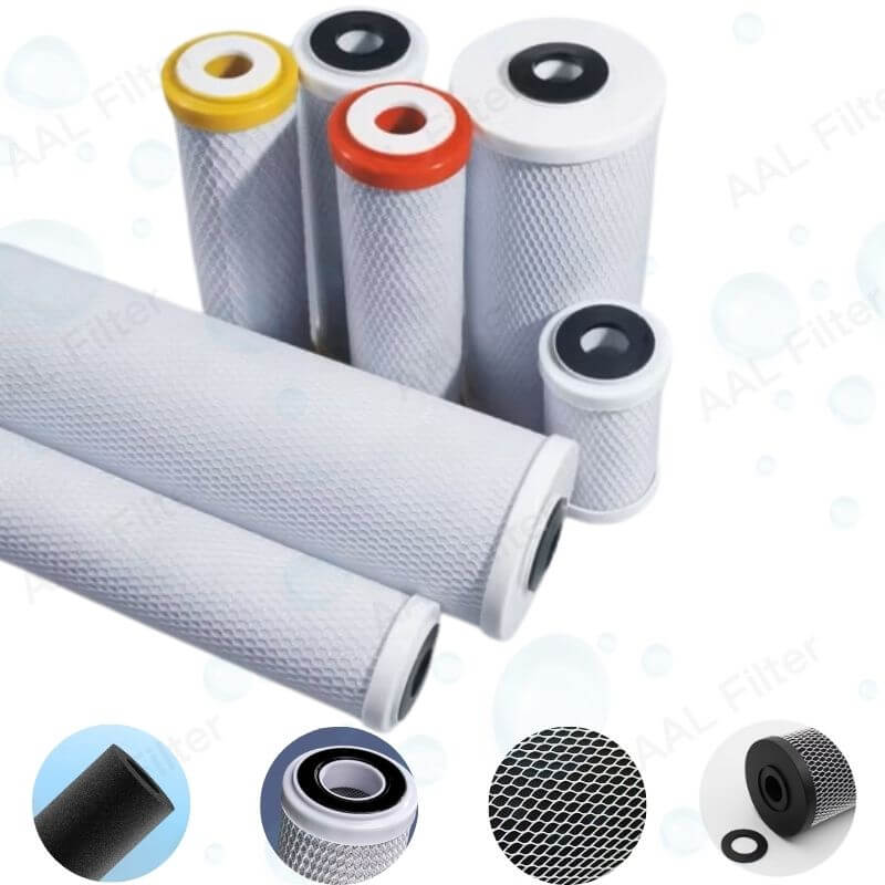 AAL CTO Carbon Block Filter Cartridge | High-Efficiency Chlorine & Odor Removal