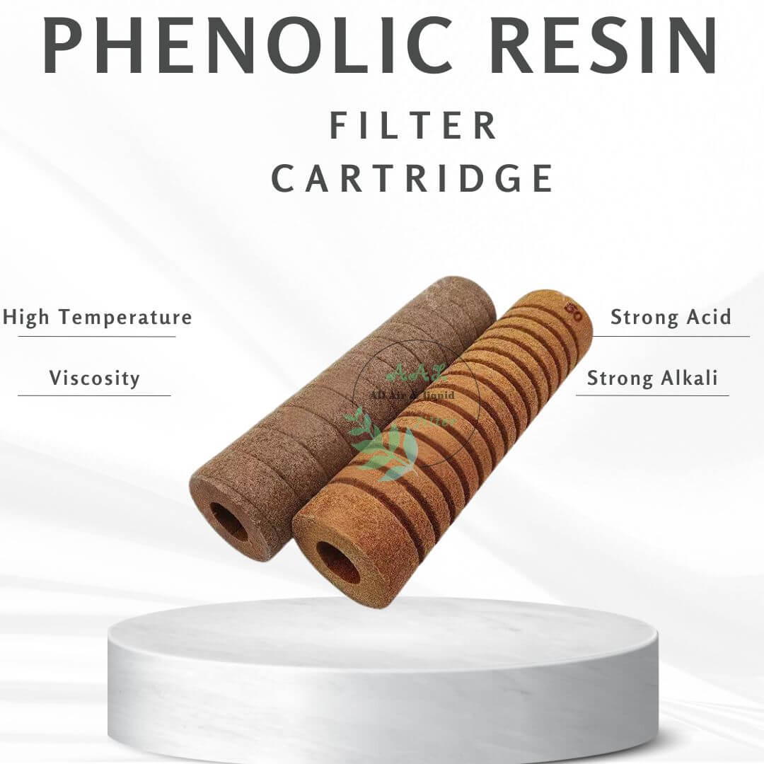AAL Phenolic Resin Filter Cartridge for High-Temperature & High-Viscosity Liquid Filtration