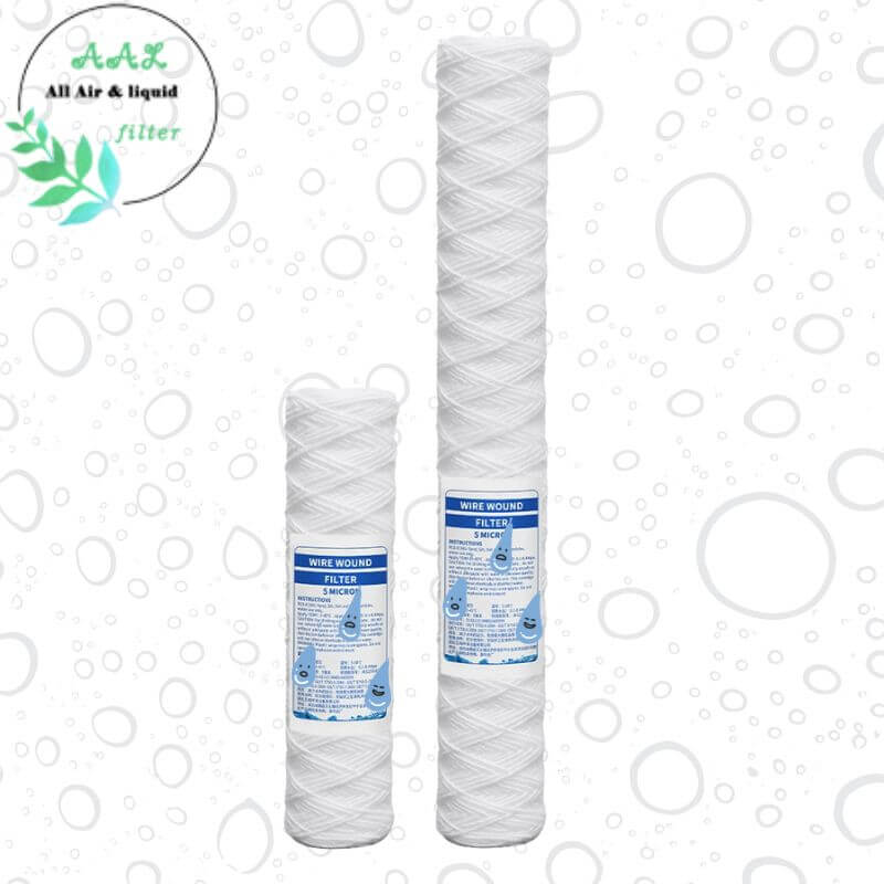 10inch PP Yarn Wound Filter Cartridge for Well Water Filtration System