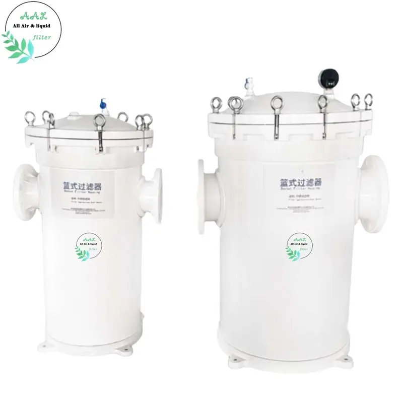 AAL FRP Basket Strainer Corrosion-Resistant High-Flow Industrial Filter for Pump Protection