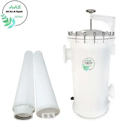 AAL FRP 2-12 40-Inch Parker High-Flow Multi-Cartridge Filter Housing High-Volume Liquid Filtration