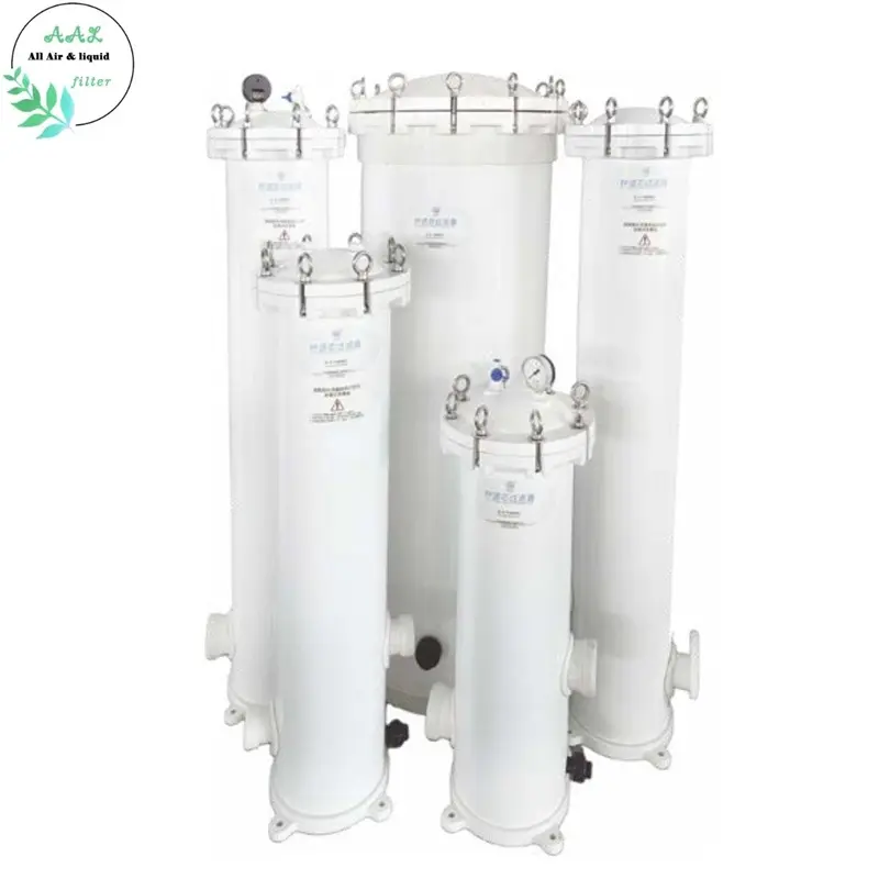 AAL FRP PP Melt-Blown Cartridge Filter Housing 5–31 element for Industrial & Seawater Pre-Filtration