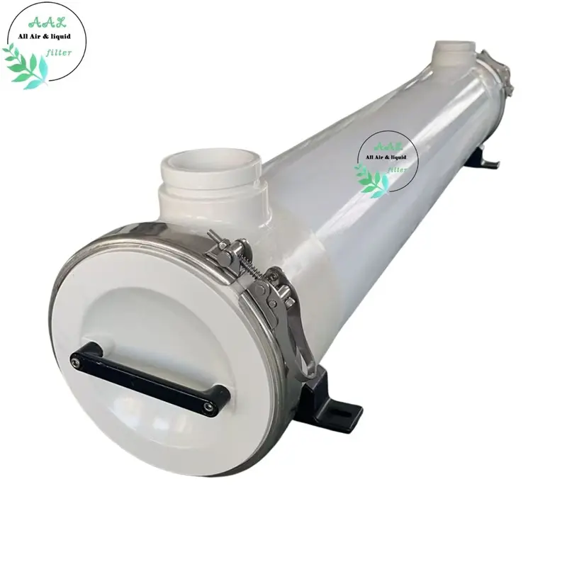 AAL Horizontal FRP High-Flow Cartridge Filter Housing for Modular Large-Flow Filtration Systems