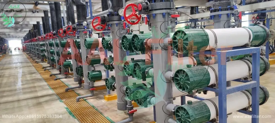 AAL UPVC High Flow Filter Housing Skid Units Modular Design High Flow Capacity Compact Footprint