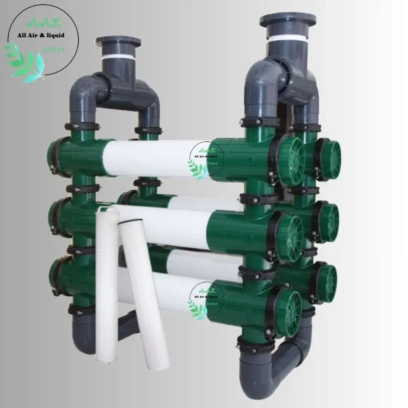 AAL UPVC High Flow Filter Housing Skid Units Modular Design High Flow Capacity Compact Footprint