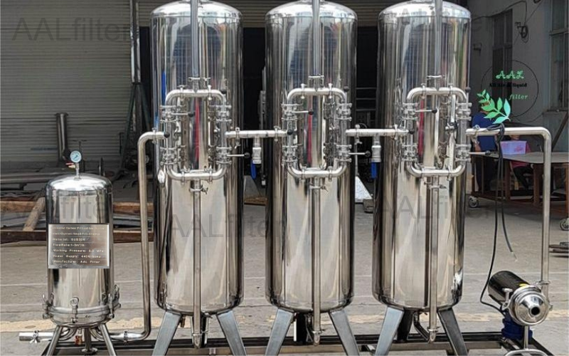 3-Stage Activated Carbon Filtration System 