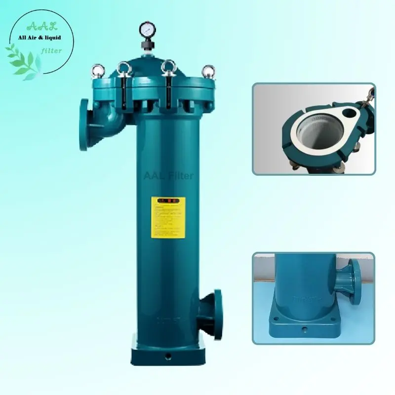AALBF-2C High-Capacity Size #2 Top-Entry PPH Bag Filter Housing for Industrial Filtration