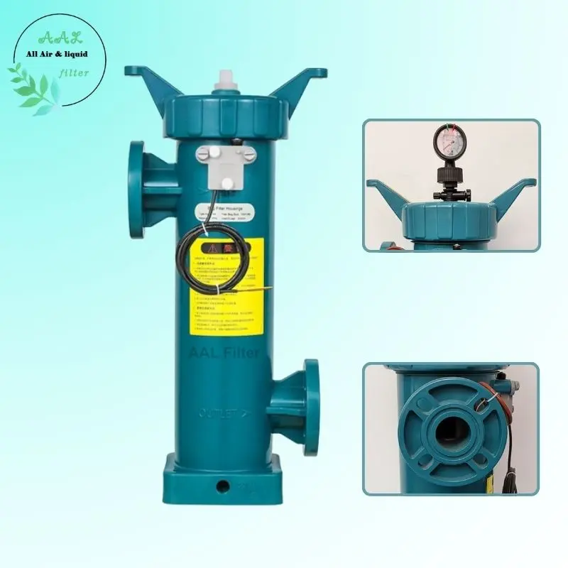 AALBF-5A Screw Cap Type PPH Polypropylene Homopolymer Bag Filter Housing for Industrial Filtration