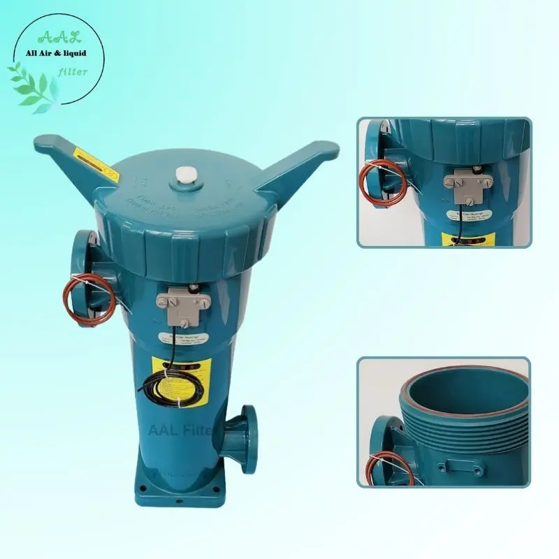 AALBF-6A Wastewater PP Bag Filter Housing High Flow Rate Plastic Filter for Acid & Alkaline Liquids