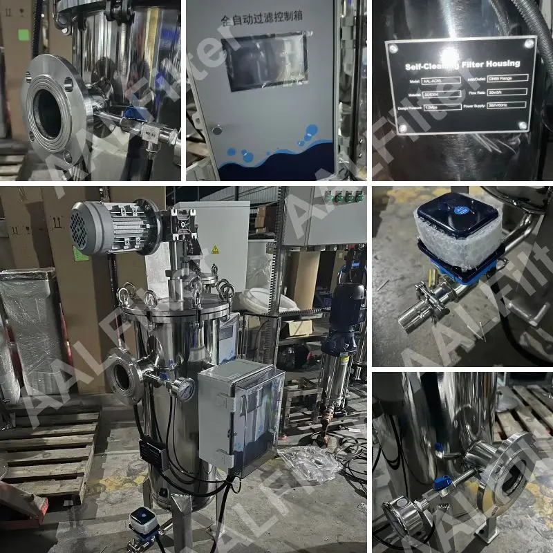 AAL-AC Automatic Self-Cleaning Screen Filter for Industrial Water Filtration