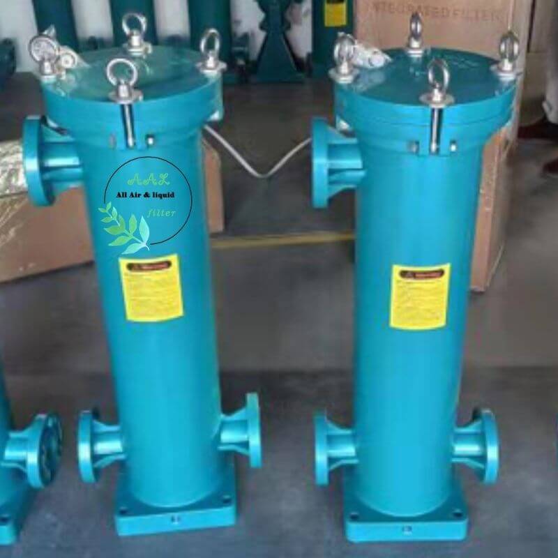 PP #2 Plastic Bag Filter Housing with Swing Bolt Closure for Chemical Filtration