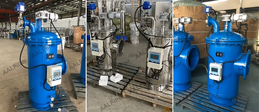 AAL Angle-Type Self-Cleaning Filter for Pipeline Water Filtration Systems