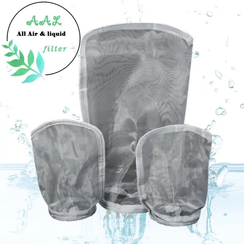 ASFB Stainless Steel Filter Bag – Reusable for High-Temperature Filtration