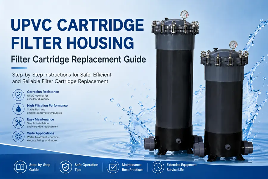 UPVC Cartridge Filter Housing Filter Cartridge Replacement Guide