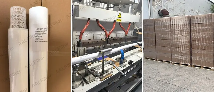 PP Melt Blown Filter Cartridge with DOE Connection and PP Spring Extension | 3-Layer Gradient Density Filtration for Industrial Liquid Filtration