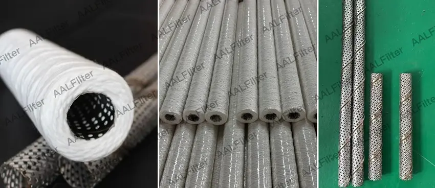 304/316L Stainless Steel Inner Core for String Wound Filter Cartridge Manufacturing 304/316L Stainless Steel Inner Core for String Wound Filter Cartridge Manufacturing