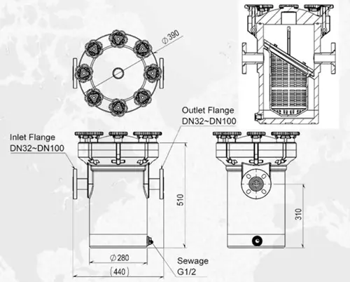 AAL PPH Basket Strainer | Corrosion Resistant Plastic Basket Filter for Industrial Liquid Filtration AAL PPH Basket Strainer | Corrosion Resistant Plastic Basket Filter for Industrial Liquid Filtration