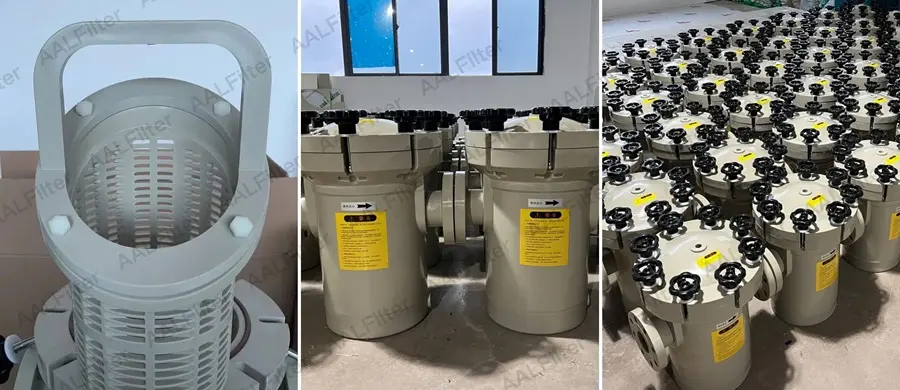 AAL PPH Basket Strainer | Corrosion Resistant Plastic Basket Filter for Industrial Liquid Filtration AAL PPH Basket Strainer | Corrosion Resistant Plastic Basket Filter for Industrial Liquid Filtration