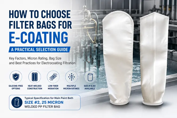 How to Choose Filter Bags for E-Coating Filtration? A Practical Selection Guide