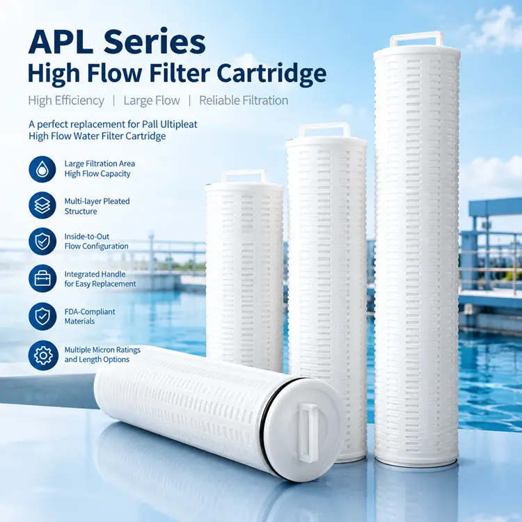 APL Series High Flow Filter Cartridge | Pall Ultipleat High Flow Filter Replacement