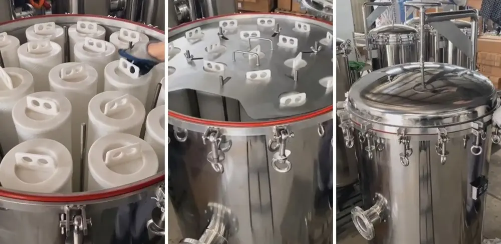 How to Replace High Flow Filter Cartridges in a Stainless Steel Filter Housing How to Replace High Flow Filter Cartridges in a Stainless Steel Filter Housing