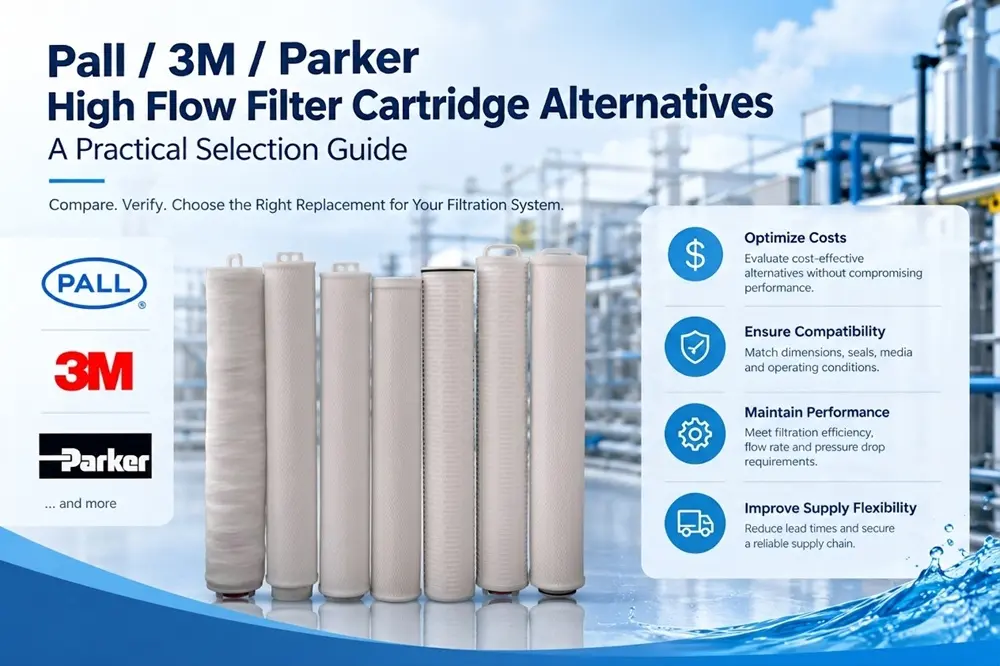 Pall / 3M / Parker High Flow Filter Cartridge Alternatives: A Practical Selection Guide Pall / 3M / Parker High Flow Filter Cartridge Alternatives: A Practical Selection Guide